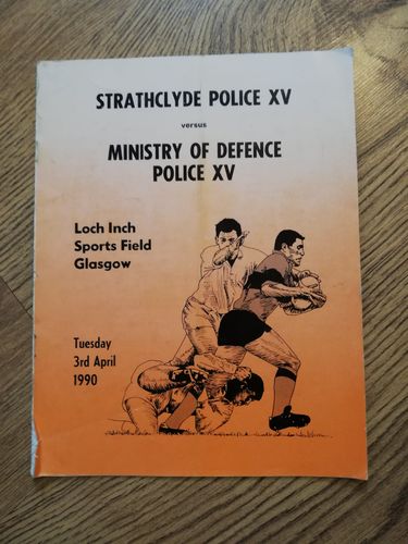 Strathclyde Police XV v Ministry of Defence Police XV 1990