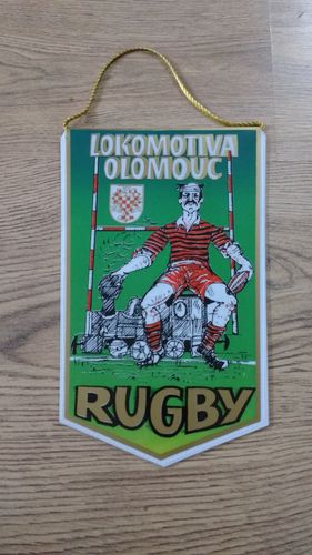 Lokomotiva Olomouc (Czech) Rugby Club Pennant