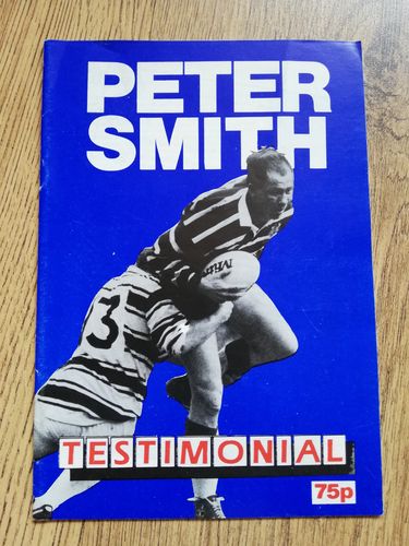 Peter Smith - Featherstone 1985 Testimonial Brochure