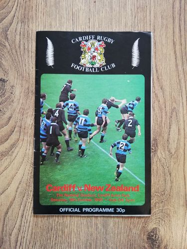 Cardiff v New Zealand 1980