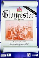 Gloucester Rugby Union Programmes