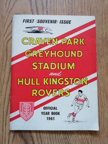 Craven Park Greyhound Stadium & Hull KR Rugby League 1961 Yearbook