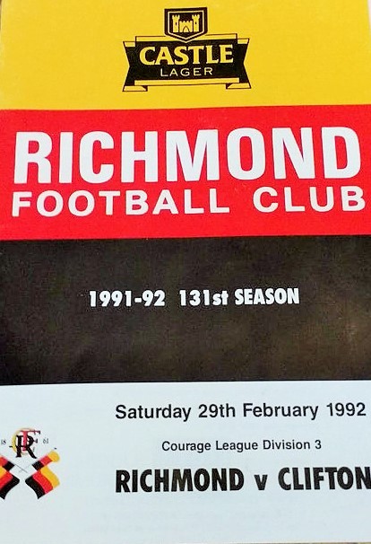 richmond_rugby_programmes