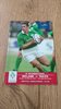 Ireland A v Wales A 2000 Rugby Programme