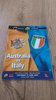 Australia v Italy 2005 Rugby Programme