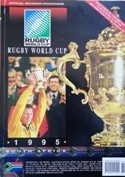 Rugby World Cup 1995 Programmes