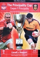 Wales Rugby Union Programmes - Cup Finals