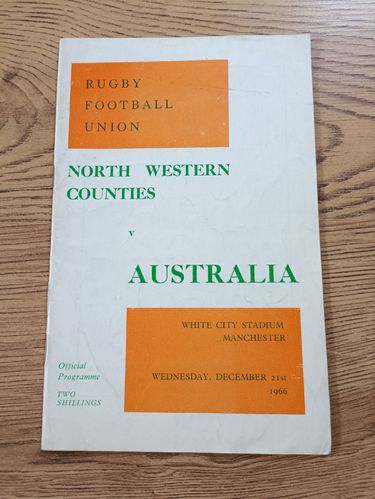 North Western Counties v Australia 1966