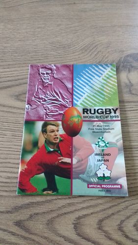 Ireland v Japan 1995 Rugby World Cup Programme