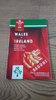 Wales v Ireland 1993 Rugby Programme