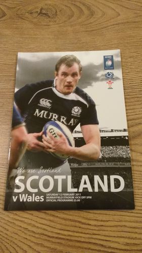 Scotland v Wales 2011 Rugby Programme