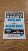 Nelson Bays v Scotland 2000 Rugby Programme
