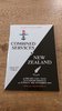 Combined Services v New Zealand 1993 Rugby Programme