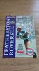 Featherstone v Hull KR Mar 1992 Rugby League Programme
