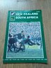 New Zealand v South Africa 1981 3rd Test Rugby Programme