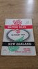 New Zealand v British Lions 1959 4th Test Tour Rugby Programme