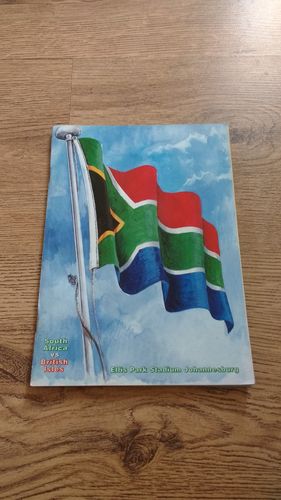 South Africa v British Lions 1997 3rd Test Tour Rugby Programme