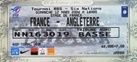 France Rugby Tickets / Passes - Used