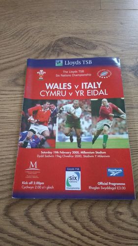 Wales v Italy 2000