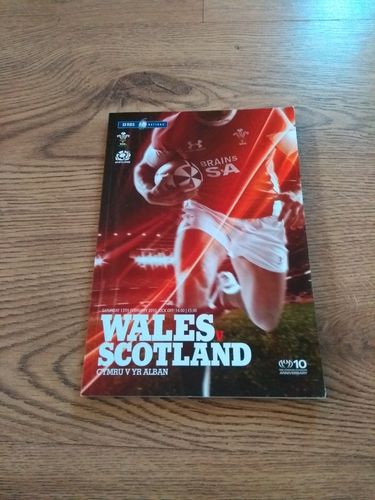 Wales v Scotland 2010 Rugby Programme