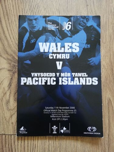 Wales v Pacific Islands 2006