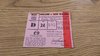 England v New Zealand 1983 Rugby Ticket