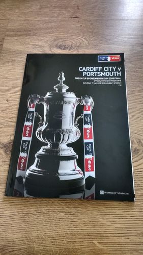 Cardiff City v Portsmouth 2008 FA Cup Final Football Programme