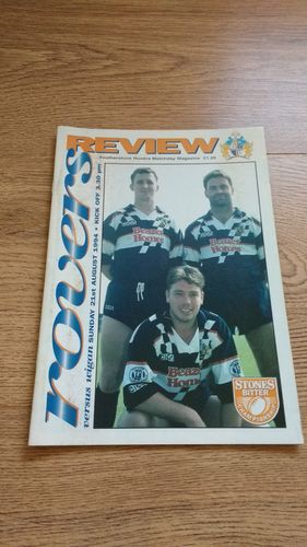 Featherstone v Wigan Aug 1994 Rugby League Programme