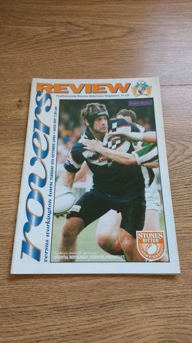Featherstone v Workington Town Oct 1994 Rugby League Programme