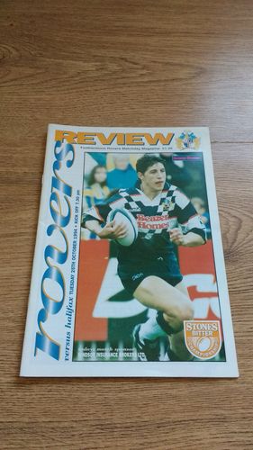 Featherstone v Halifax Oct 1994 Rugby League Programme