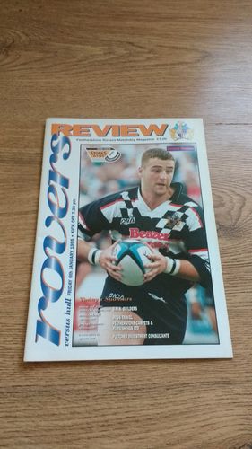 Featherstone v Hull Jan 1995 Rugby Programme