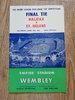 Halifax v St Helens Challenge Cup Final 1956 Rugby League Programme