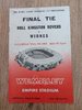 Hull KR v Widnes 1964 Challenge Cup Final Rugby League Programme