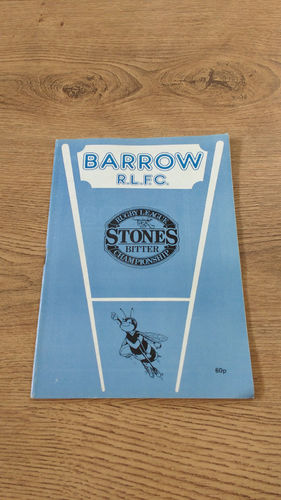 Barrow v Sheffield Eagles Sept 1989