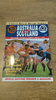 Australia v Scotland 2nd Test 1992 Rugby Programme