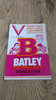 Batley v Doncaster Oct 1982 Rugby League Programme