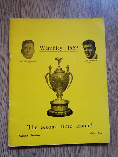 'The Second Time Around' 1969 Castleford Rugby League Cup Winners Brochure