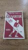 ' The Converter ' Lampeter Town RFC 1960 Rugby Union Annual Brochure