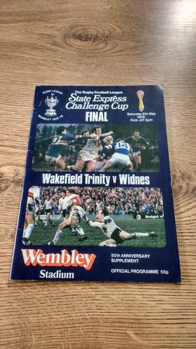 Wakefield Trinity v Widnes 1979 Challenge Cup Final RL Programme