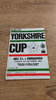 Hull v Huddersfield Yorkshire Cup Sept 1982 Rugby League Programme
