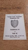 Castleford A v Hull A YSC Final May 1983 Rugby League Programme