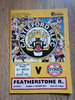 Castleford v Featherstone Oct 1991 Rugby League Programme