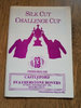 Castleford v Featherstone Challenge Cup Feb 1992 Rugby League Programme