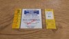 Wales v Ireland 1989 Rugby Ticket