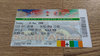 Wales v South Africa 2000 Rugby Ticket