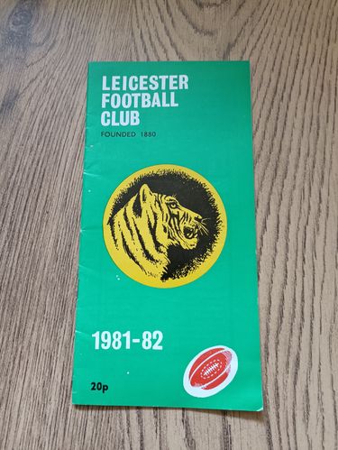 Leicester v Gloucester Nov 1981