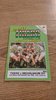 Leicester v Mediolanum (Milan) Sept 1992 Rugby Programme