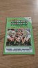 Leicester v Oxford University Oct 1992 Rugby Programme