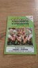Leicester v Exeter Feb 1993 Pilkington Cup Quarter-Final Rugby Programme