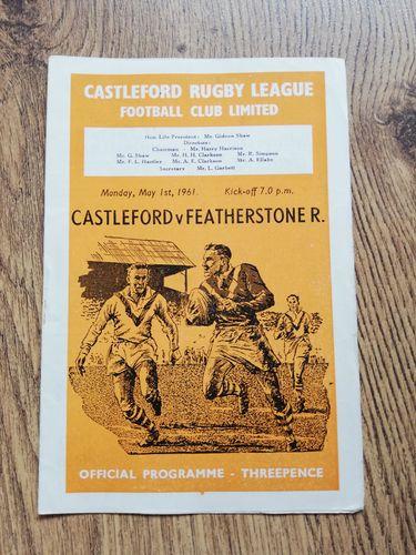 Castleford v Featherstone May 1961